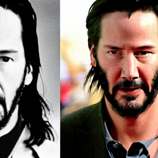 Prompt: keanu reeves is wolverine