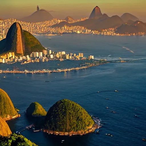 Prompt: 2010s photograph of rio de janeiro