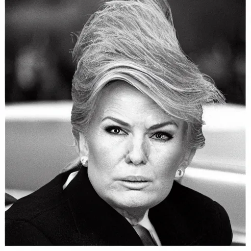 Image similar to donald trump as a woman