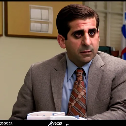 Prompt: Kurdish Michael Scott, still from The Office (US), ultra hd