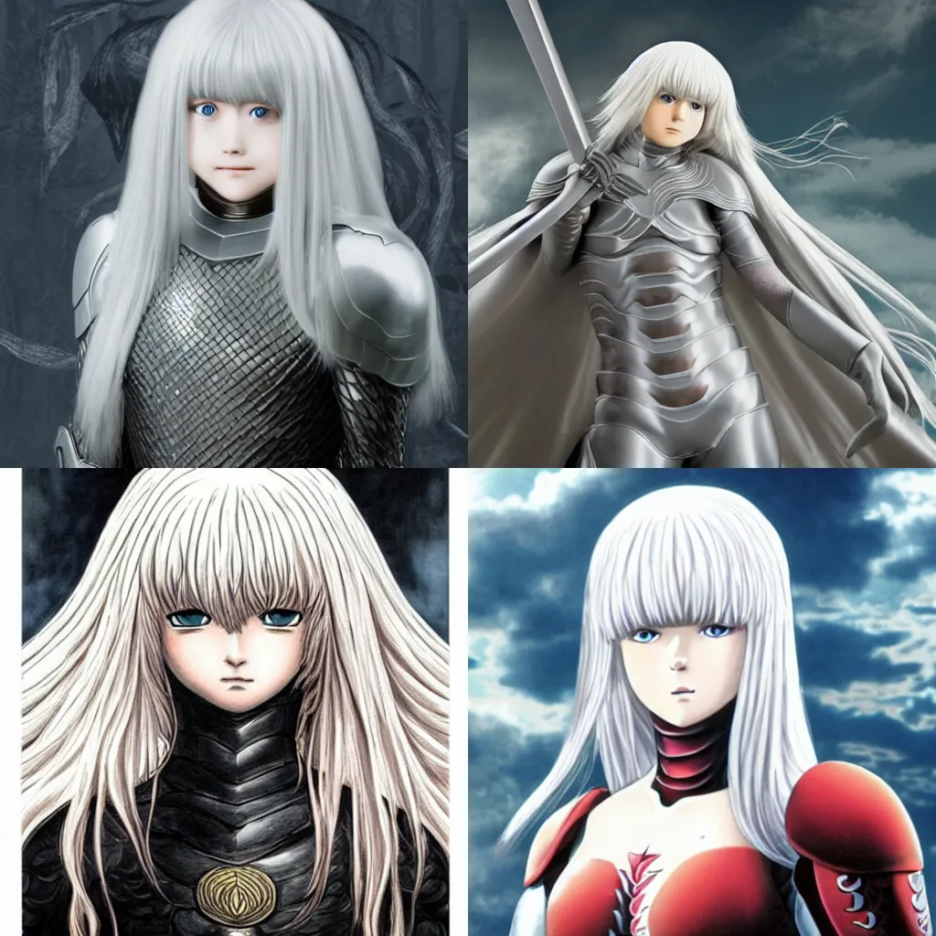 Prompt: Griffith from berserk