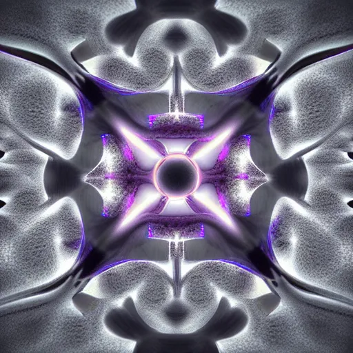 Image similar to hyperdimensional fractal 3d render