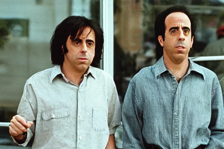 Prompt: “ a still of jerry seinfeld circa 1 9 9 4 starring in no country for old men ”
