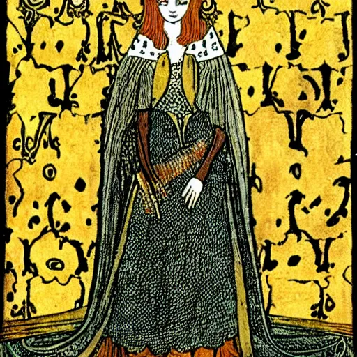 Image similar to beautiful young medieval queen by dorothy lathrop