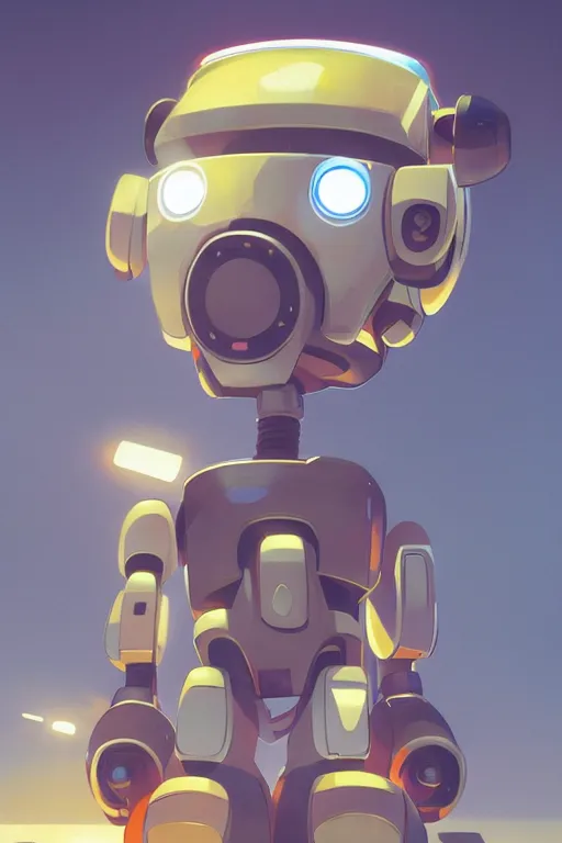 Image similar to metabots medabots medarotto medarot robot minimalist comics helmet mask neon cybereye, behance hd by jesper ejsing, by rhads, makoto shinkai and lois van baarle, ilya kuvshinov, rossdraws global illumination ray tracing hdr radiating a glowing aura