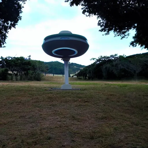 Prompt: UFO sight in Operação Prato.