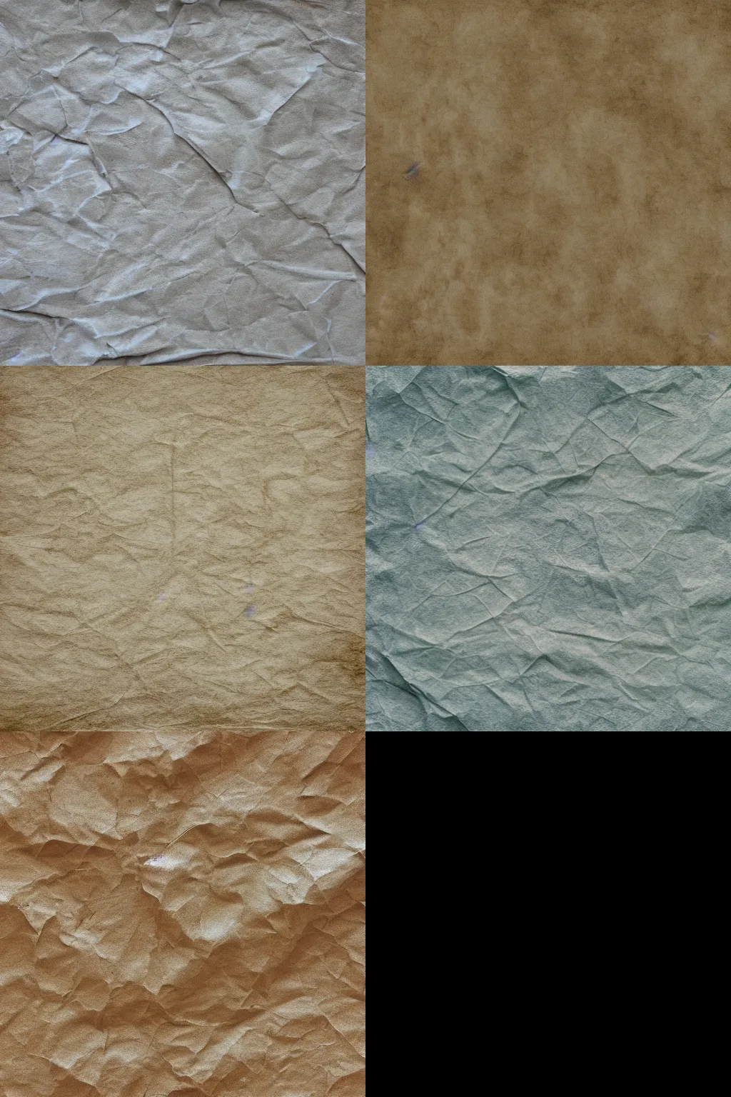 Prompt: softly crinkled paper texture 4k