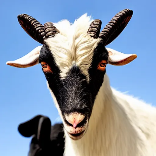 Image similar to elvira as a goat