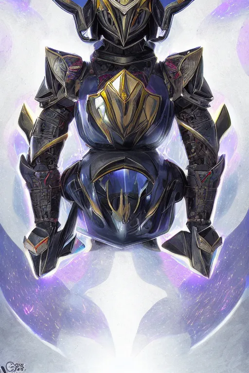 Image similar to helmet armor guardian destiny in witch queen illumination ray tracing hdr fanart arstation by sung choi robot ninja mask and eric pfeiffer and gabriel garza and casper konefal