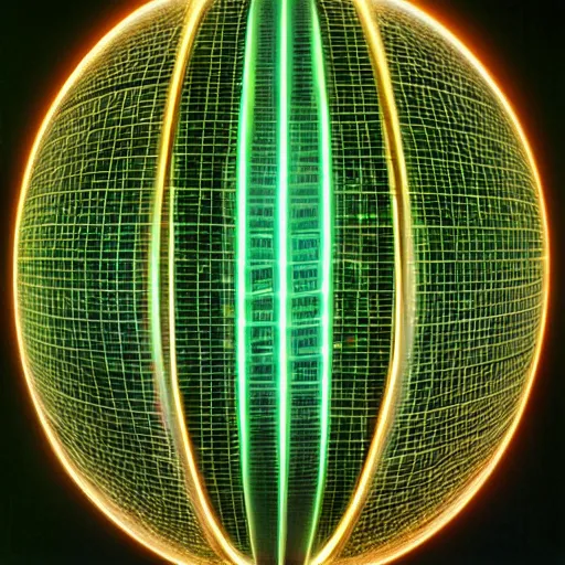 Prompt: annie liebowitz portrait of a plasma energy tron dinosaur egg in the form of a random geometric shapes, made up of glowing electric plates and patterns. cinestill