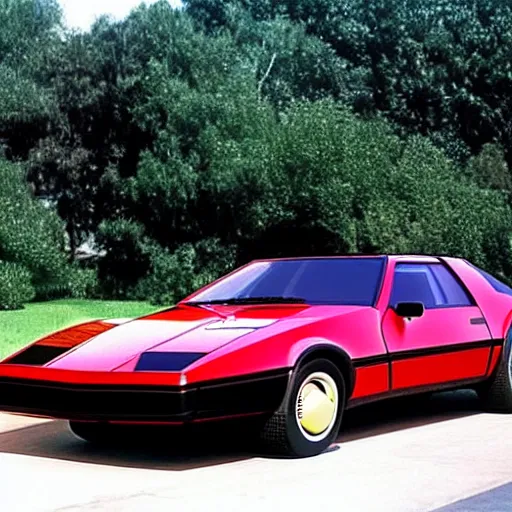 Image similar to kitt the car from the tv show knight rider