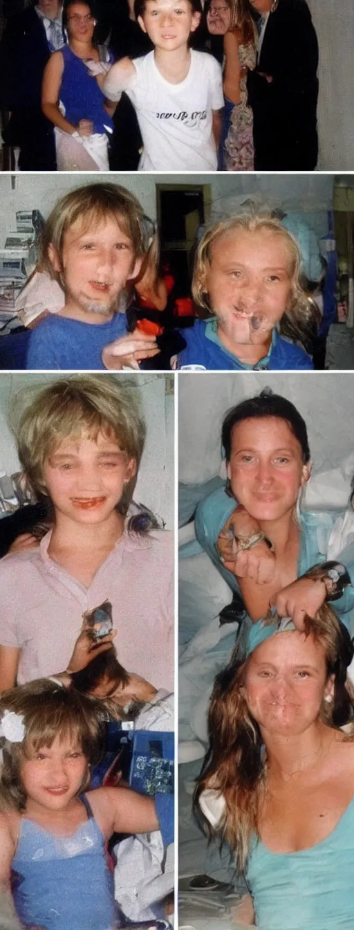 Image similar to i can't believe that almost 2 0 years went by between these pictures