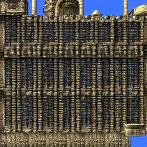 Image similar to a building texture from the elder scrolls iv oblivion