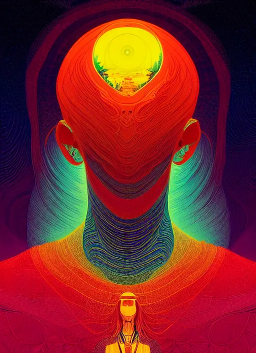 Prompt: symmetry!! stunning portrait of tyson apostol, by victo ngai, kilian eng vibrant colors, dynamic lighting, digital art, winning award masterpiece, fantastically beautiful, illustration, aestheticly inspired by beksinski and dan mumford, upscale with simon stalenhag work, artstation, 8 k