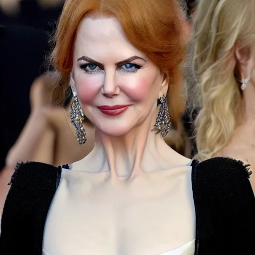 Image similar to face of Greek Nicole Kidman