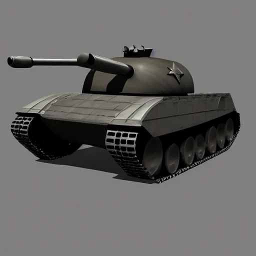 Image similar to futuristic military tank concept art, 3d model, art station