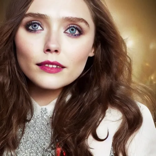 Image similar to elizabeth olsen mixed with katie mcgrath