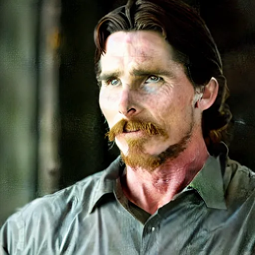 Image similar to christian bale as the jackal