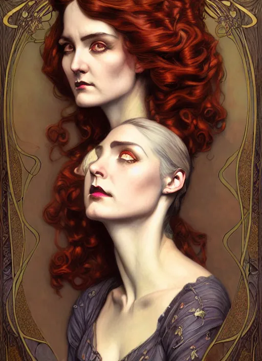 Prompt: an art nouveau, victorian dectective portrait in the style of charlie bowater, and in the style of donato giancola, and in the style of charles dulac. very large, clear, expressive, intelligent eyes. symmetrical, centered, ultrasharp focus, dramatic lighting, photorealistic digital painting, intricate ultra detailed background.
