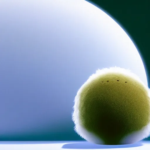 Image similar to portrait of a mochi snowball character with cannabis inside. octane 8 k cute 4 k render by eyvind earle