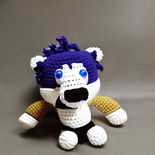 Prompt: crochet appa from avatar