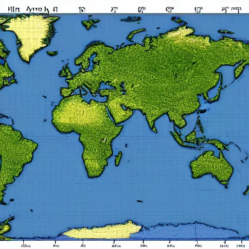 Image similar to height map of the world, highly detailed