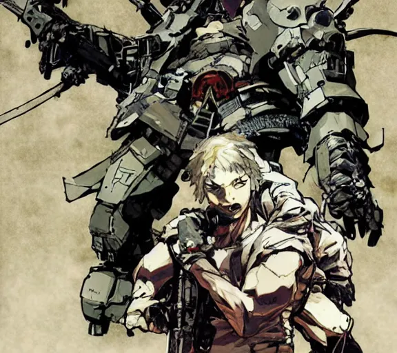 Image similar to graphic novel cover art a 5 years old boy boy killing a dragon, artwork by yoji shinkawa, poster cover art