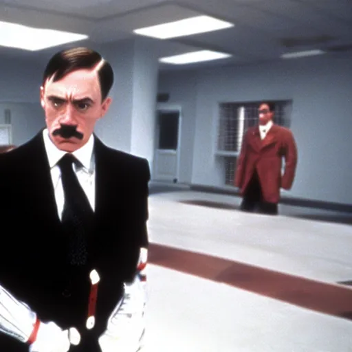 Image similar to Adolf Hitler in American Psycho (1999)