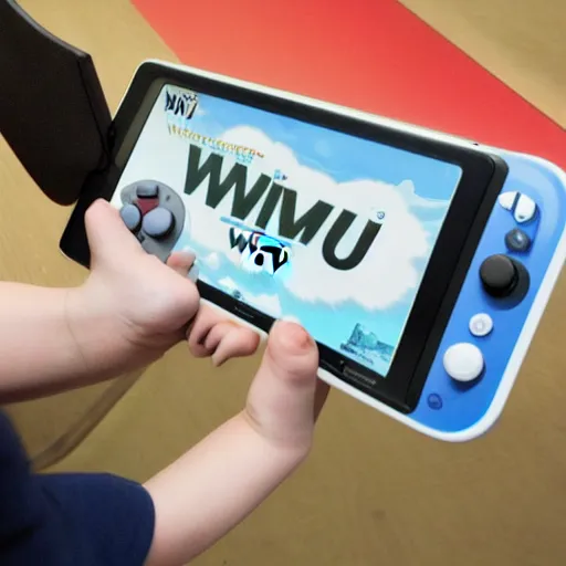 Prompt: nintendo wii u 2