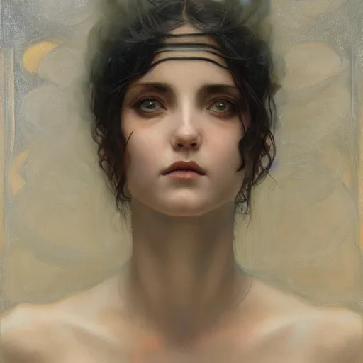 Image similar to a painting in the style of tom bagshaw, and in the style of donato giancola, and in the style of john william waterhouse. smooth, sharp focus, semi - realism.