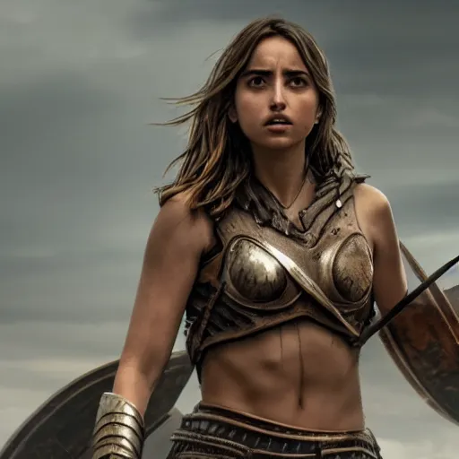 Prompt: Ana de Armas as amazon warrior hyper realistic 4K quality