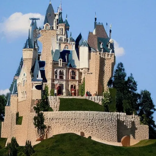 Image similar to the world's most complicated castle