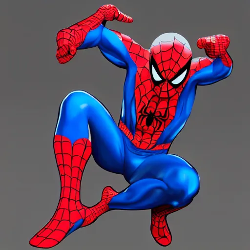 Prompt: down syndrome spider man photorealistic