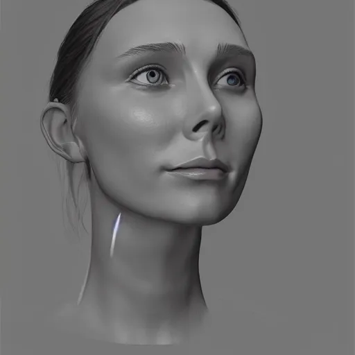 Image similar to [ [ [ human - like anthropomorphic lightbulb ] ] ]!! has an elizabeth olsen face, trending on zbrush, unreal engine 5, cgsociety contest winner, intricate, detailed, 4 k quality, concept art