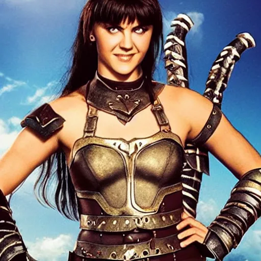 Image similar to xena princess warrior