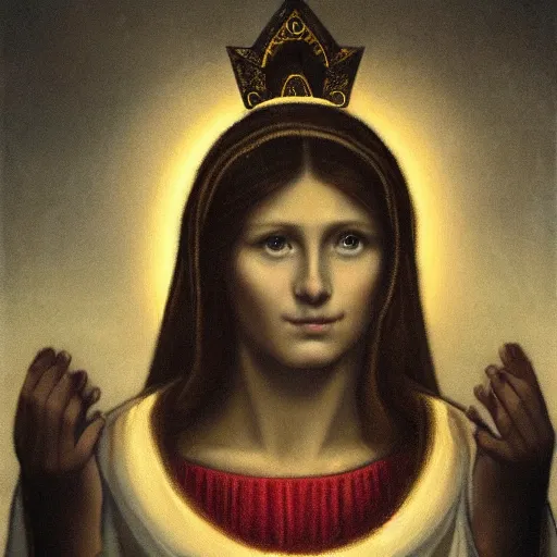 Prompt: amazing portrait photo of mary magdalene