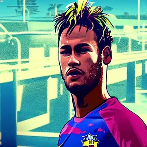 Image similar to neymar in gta v