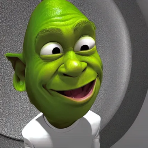 Image similar to shreck head MRI