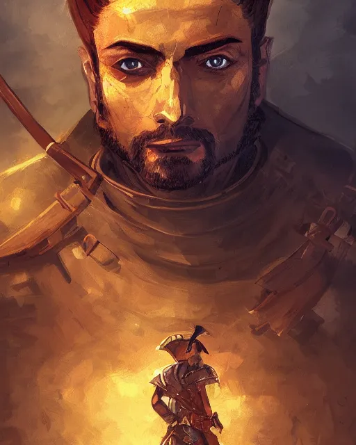 Prompt: ultrarealistic digital illustration of a spanish conquistador in battle, art by anato finnstark, studio ghibli and sangsoo jeong, symmetric, portrait, handsome, digital painting, artstation