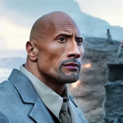 Image similar to dwayne johnson as sherlock holmes examine the evidence, cinematic scene