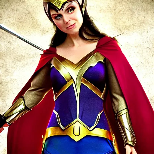 Image similar to elf wonderwoman