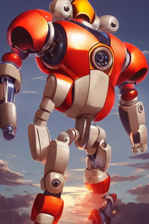 Prompt: metabots medabots medarotto medarot robot, behance hd by jesper ejsing, by rhads, makoto shinkai and lois van baarle, ilya kuvshinov, rossdraws global illumination ray tracing hdr radiating a glowing aura