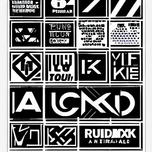 Prompt: black on white graphic poster in style of david rudnick, acid, y 2 k