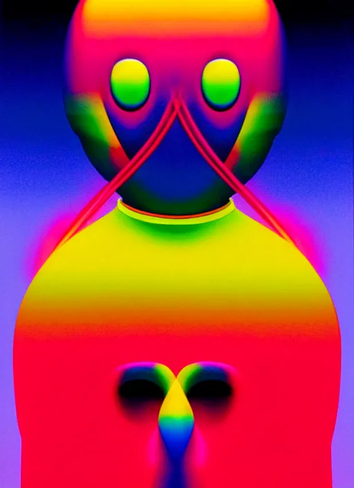 Image similar to phantom by shusei nagaoka, kaws, david rudnick, airbrush on canvas, pastell colours, cell shaded, 8 k