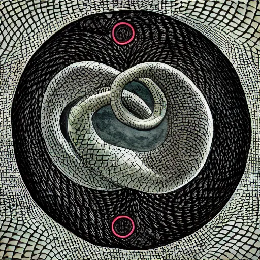 ouroboros snake art