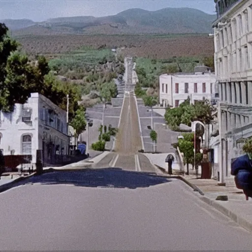 Prompt: Hill Valley, Google Street View
