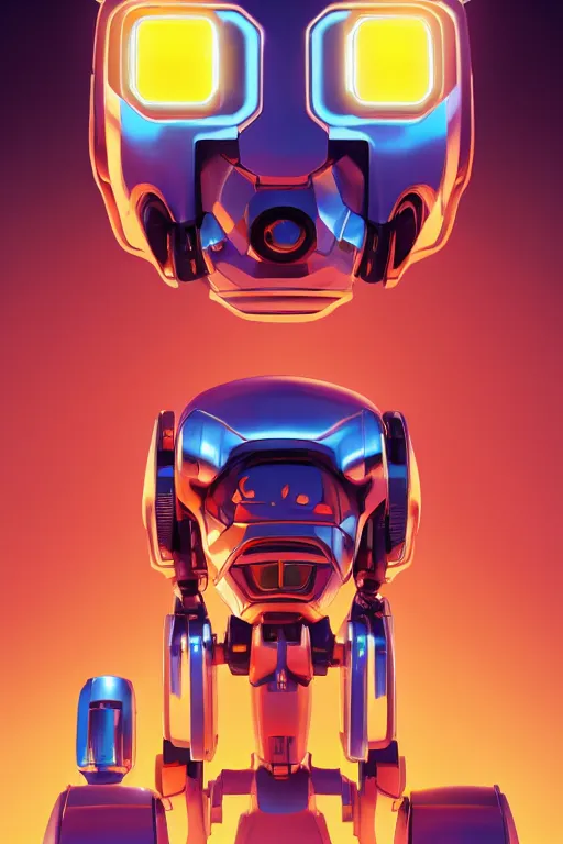 Image similar to metabots medabots medarotto medarot robot minimalist comics helmet mask neon cybereye, behance hd by jesper ejsing, by rhads, makoto shinkai and lois van baarle, ilya kuvshinov, rossdraws global illumination ray tracing hdr radiating a glowing aura