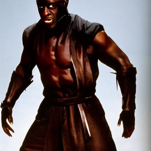 Image similar to Wesley snipes as character in mortal Kombat