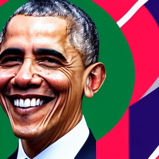 Image similar to barack obama cosplaying as rapper 6 ix 9 ine, close - up photograph, 4 k