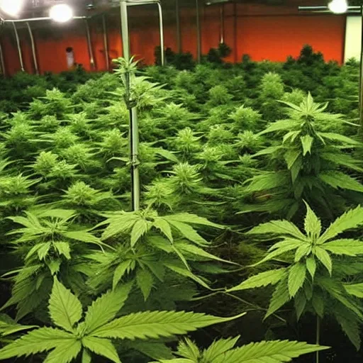 Image similar to underground marijuana farm